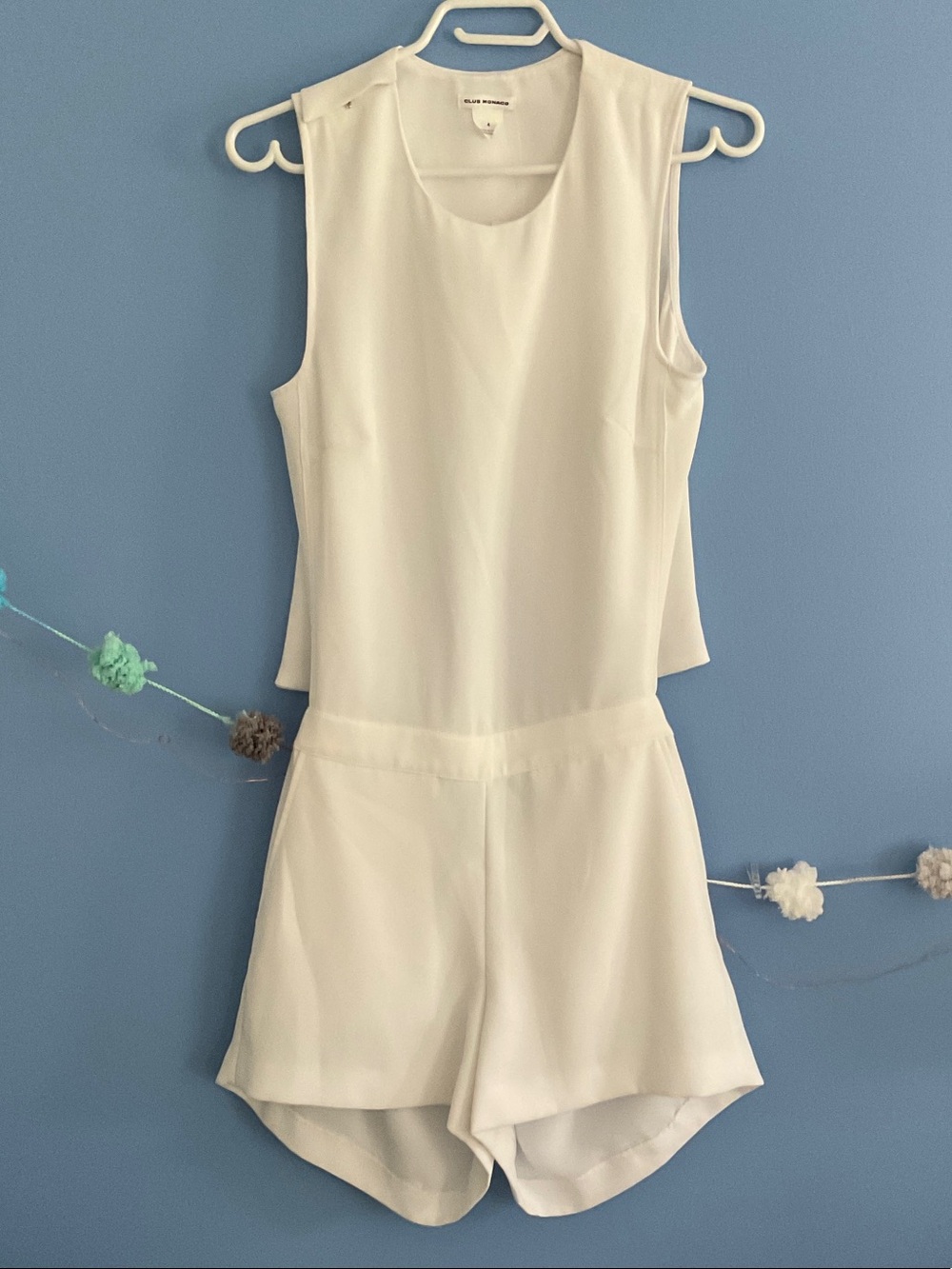 Club Monaco Lyndsey romper - Classic Women's sleeveless Jumpsuit